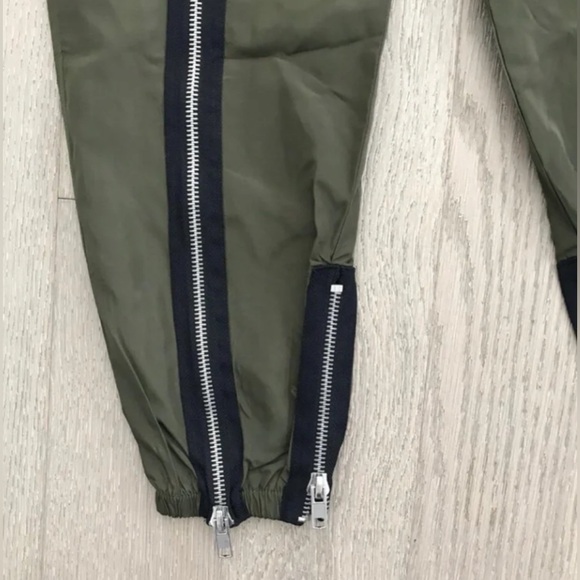 LF Brand jogger track pants zipper detail elastic drawstring waist NEW RE $248🎉 - Picture 12 of 16